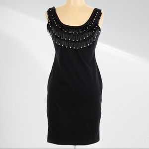 Linea Going Out Shiny Accent Dress Wmns Sz L